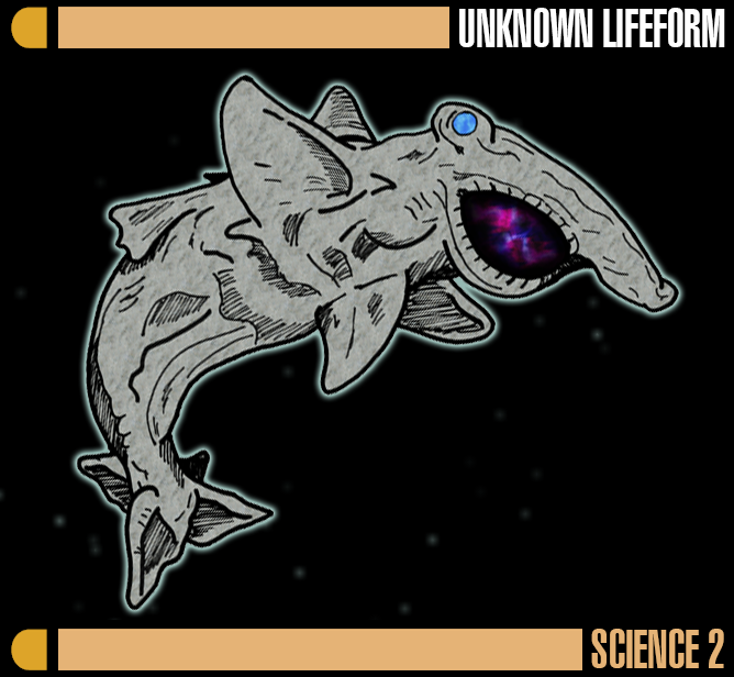Cosmozoan - space whale